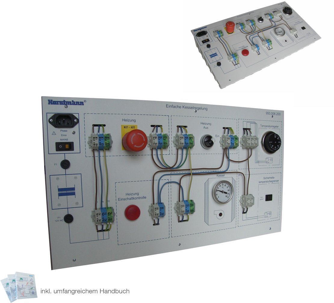 Kompaktpanel Einfache Kesselregelung Kompaktpanel Einfache Kesselregelung